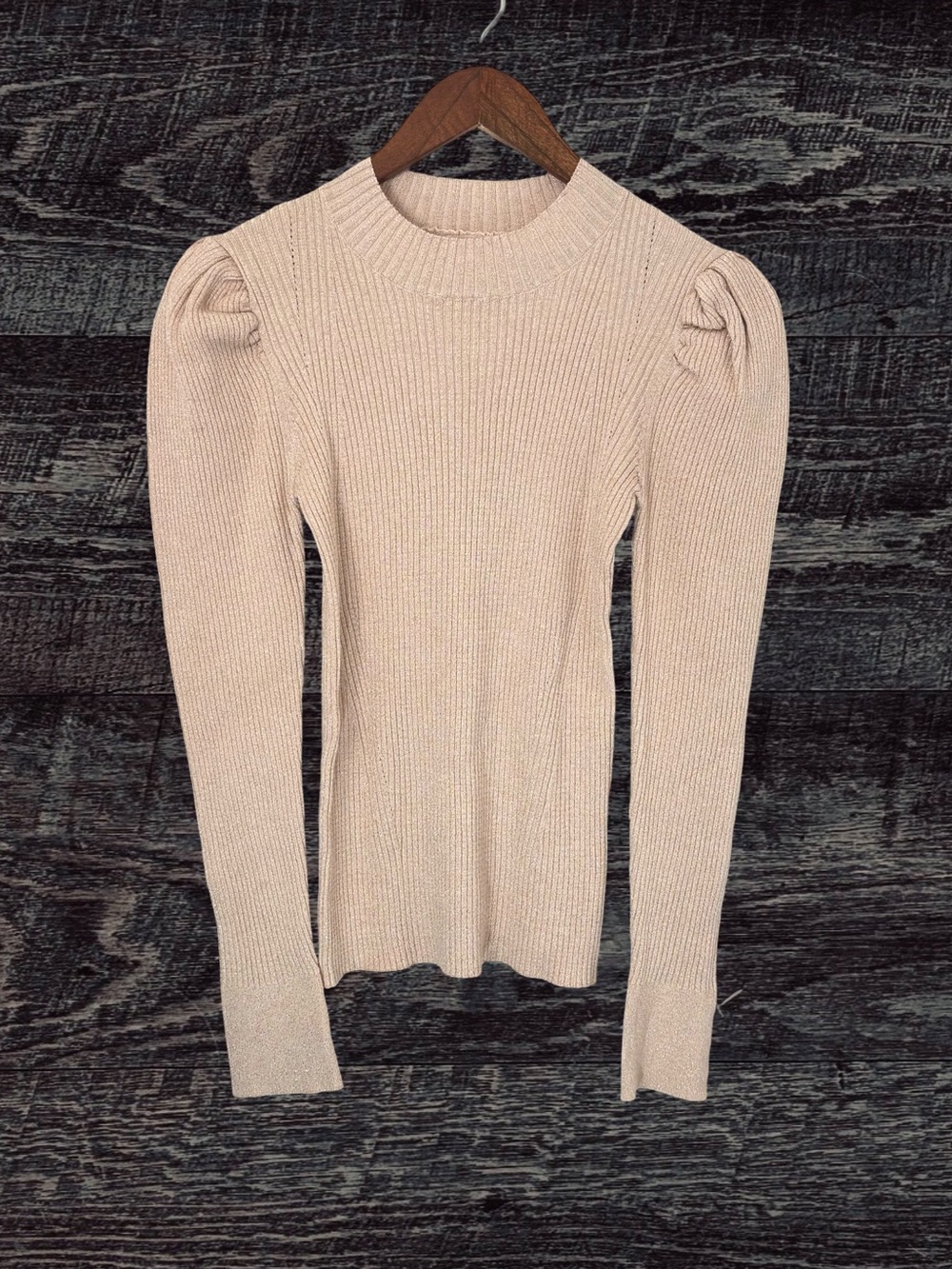 Esqualo Gold Metallic Top